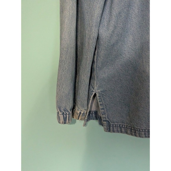 Denim Jacket Women's Passion-1 Zip Up Size XL 100% Cotton Vintage - Picture 12 of 13